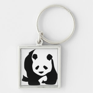 panda beren op maat gemaakt voor jubilea sleutelhanger