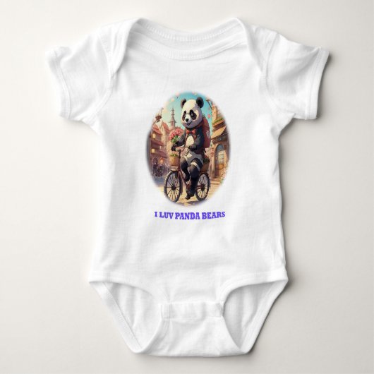 Panda Beren Romper (Voorkant)