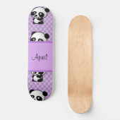 Panda Beren Skateboard (Voorkant)