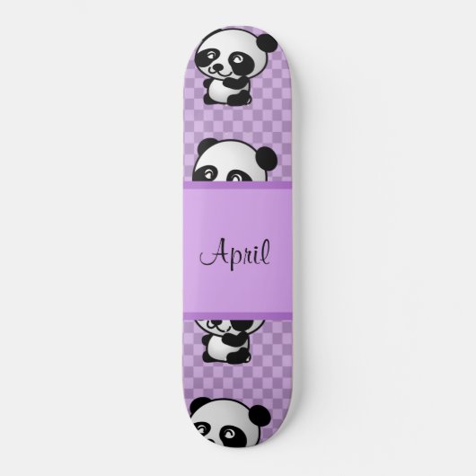 Panda Beren Skateboard (Voorkant)
