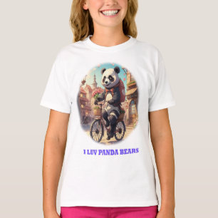 Panda beren t-shirt