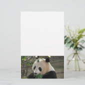 Panda Berenknuffels Briefpapier (Staand voorkant)