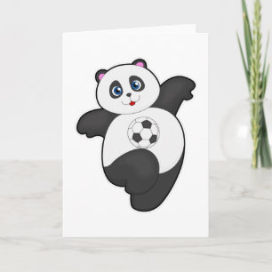 Panda bij Voetbalsporten Kaart