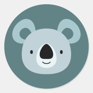 Panda Birthday Kinder kunst Ronde Sticker