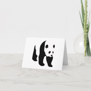 Panda Blank Note Card Kaart