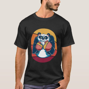 Panda Boksen Bokser Stomp T-shirt