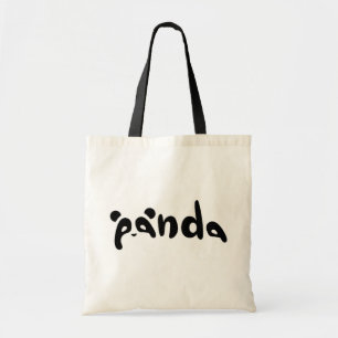 Panda boodschappentas tote bag