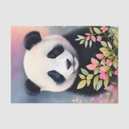 Panda Botanische Kunst Tissuepapier