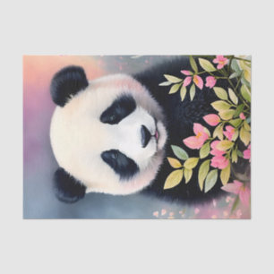 Panda Botanische Kunst Tissuepapier