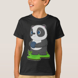 Panda Bowling bal T-shirt