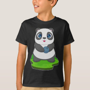 Panda Bowling bal T-shirt