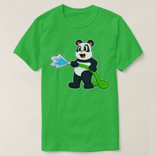 Panda brandweerslang t-shirt (Design voorkant)