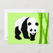 Panda Briefkaart (Voorkant / Achterkant)
