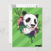 Panda Briefkaart (Voorkant / Achterkant)