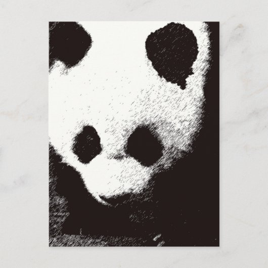Panda Briefkaart (Voorkant)