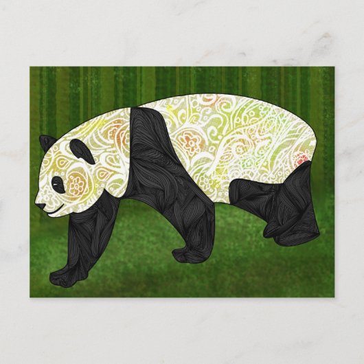 Panda Briefkaart (Voorkant)