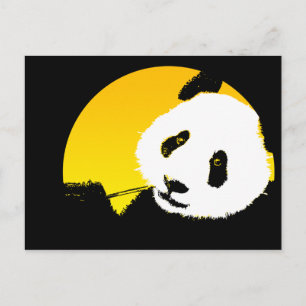 panda. briefkaart
