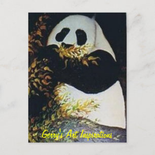 PANDA BRIEFKAART