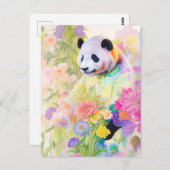 Panda Briefkaart nr. 7 (Voorkant / Achterkant)