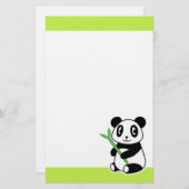 Panda Briefpapier (Voorkant / Achterkant)