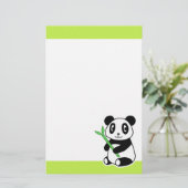 Panda Briefpapier (Staand voorkant)