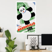 Panda Brookfield Zoo 1938 WPA Poster (Thuiskantoor)