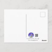 Panda Bubble thee Briefkaart (Achterkant)