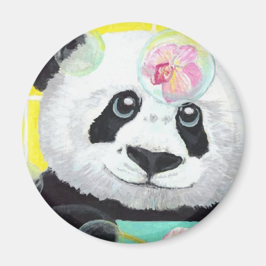 Panda Bubbles Magneet (Voorkant)