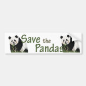panda-bumper bumpersticker (Voorkant)