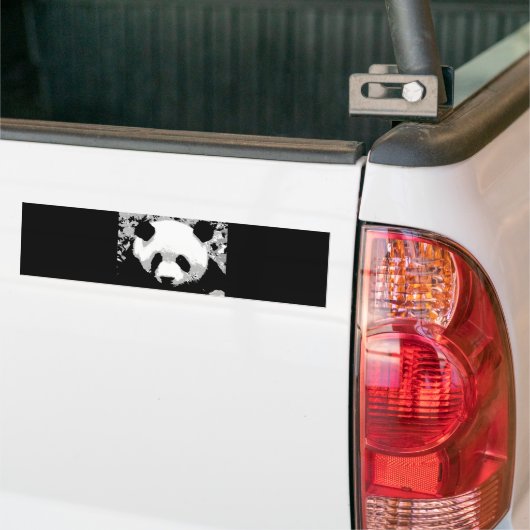 Panda Bumpersticker (Op Truck)
