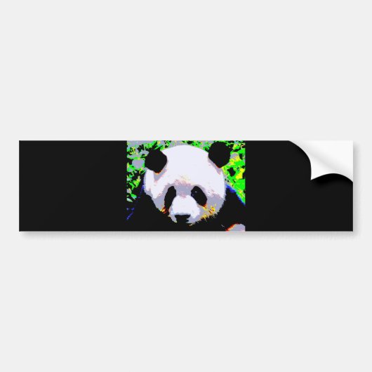 Panda Bumpersticker (Voorkant)