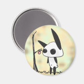 Panda Bunny. Magneet (Voorkant / Achterkant)