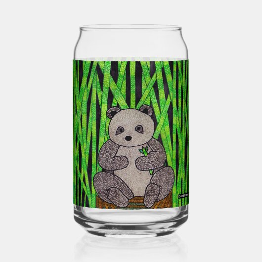 Panda - Canette en verre (Recto)