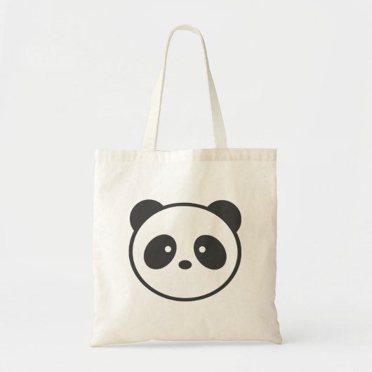Panda canvas tas (Voorkant)