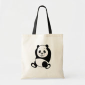 Panda canvas tas (Voorkant)
