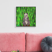 Panda - Canvasprint Canvas Afdruk (Insitu (Woonkamer))