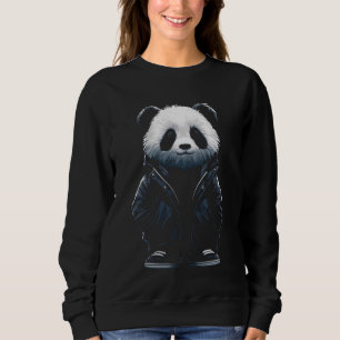 Panda Cartoon Lieve Kawaii Mannen Dierenliefhebber Trui