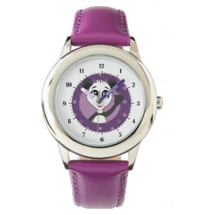 Panda cartoon polshorloge horloge