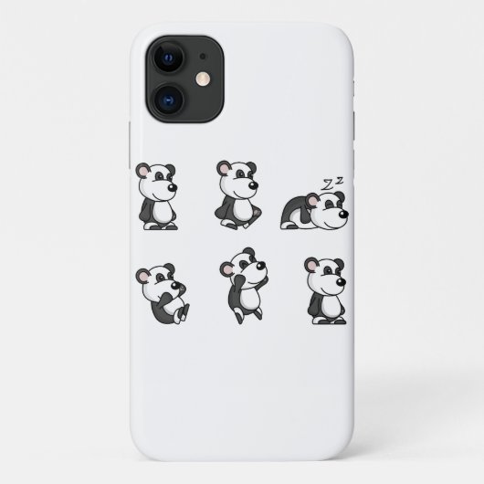 panda Case-Mate iPhone case (Achterkant)