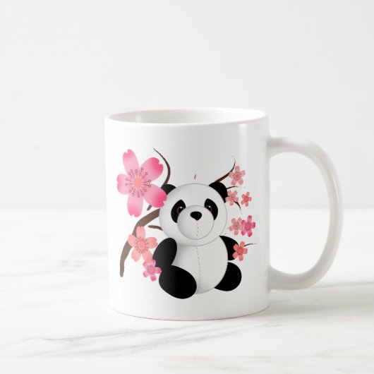Panda Cherry Blossom Koffiemok (Rechts)