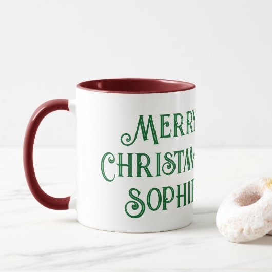 Panda Christmas Mug (Avec donut)