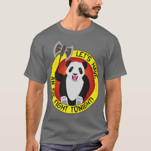 Panda classique et agressif TShirt