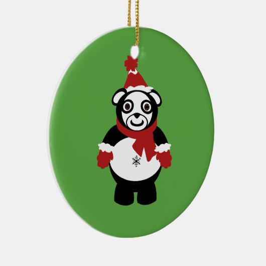 panda claus ornament (Rechts)