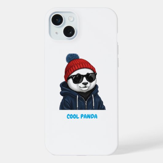 Panda Cool avec Lunettes & Béret (Verso)