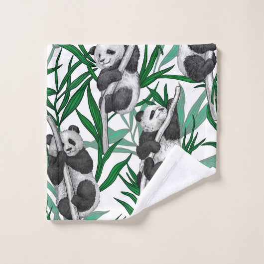 Panda cubs on (Gant de toilette)