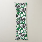 Panda cubs op lichaamskussen (Achterkant (Verticaal))