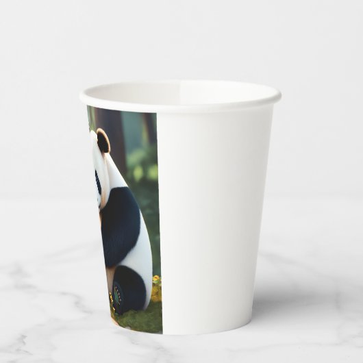 Panda cup papieren bekers (Links)