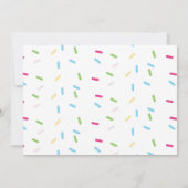 Panda Cupcake Sprinkles Anniversaire Invitation Po (Dos)