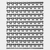 Panda Cute Design Fleece Blanket Deken (Voorkant)