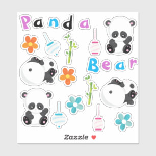 Panda Cuteness Sticker
